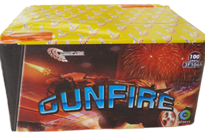 GUNFIRE 100 Efeitos multicolores 20mm - 90 segundos